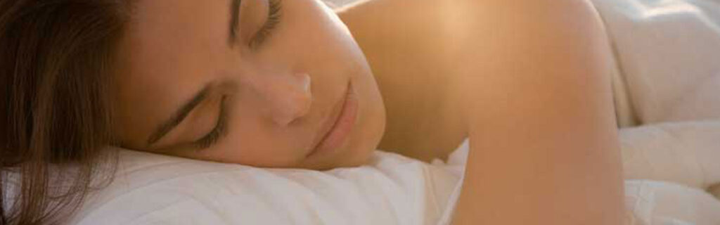 woman sleeping